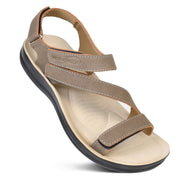 Aerothotic - Zion Adjustable Strappy Slingback Sandals for Women