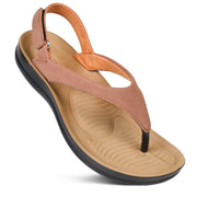 Aerothotic - Verra Soft Toe Post Comfortable Velcro Backstrap Women’s Sandals