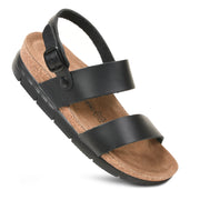 Aerothotic - Tori Casual Non-Slip Comfy Leather Platform Sandals