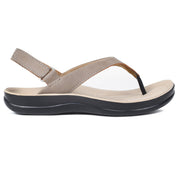 Aerothotic - Verra Soft Toe Post Comfortable Velcro Backstrap Women’s Sandals