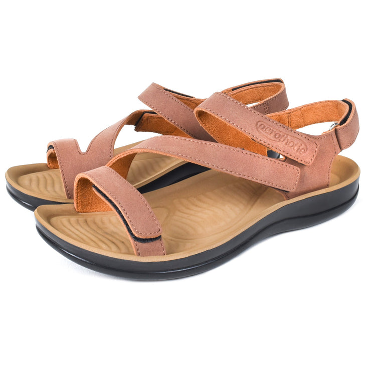 Aerothotic - Zion Adjustable Strappy Slingback Sandals for Women