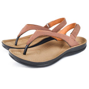 Aerothotic - Verra Soft Toe Post Comfortable Velcro Backstrap Women’s Sandals