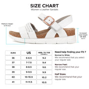 Aerothotic - Quinn Comfortable Braided Leather Platform Sandals with Arch Support