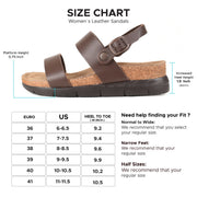 Aerothotic - Tori Casual Non-Slip Comfy Leather Platform Sandals