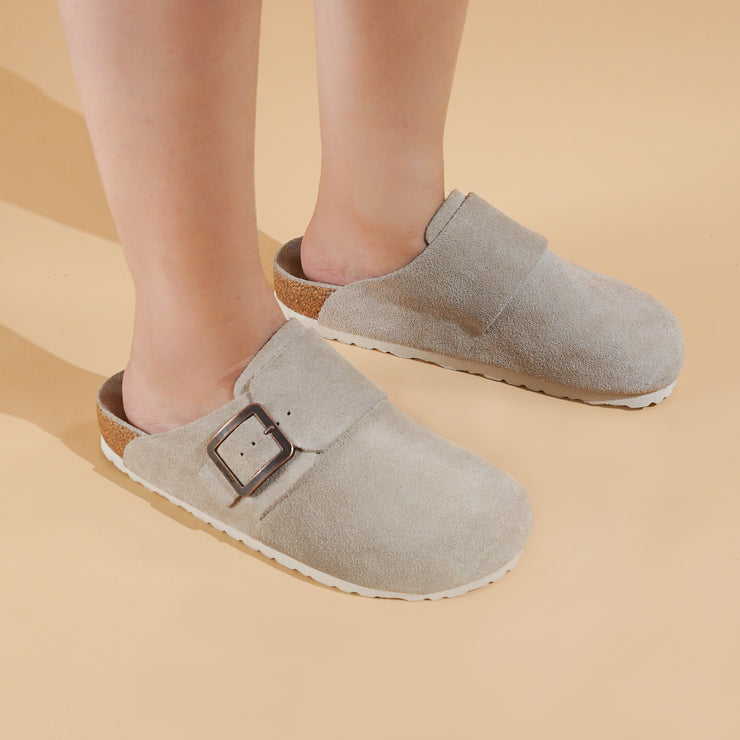 Aerothotic - Atlas Genuine Leather Clogs for Women with Arch Support