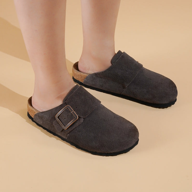 Aerothotic - Atlas Genuine Leather Clogs for Women with Arch Support