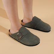 Aerothotic - Atlas Genuine Leather Clogs for Women with Arch Support